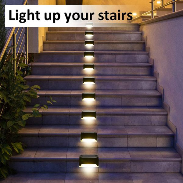 PatioLights, 4-delni komplet vodoodpornih LED solarnih vrtnih luči