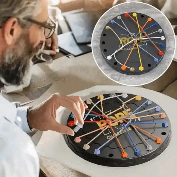 RopeGame, miselna igra z vrvicami za otroke in starše